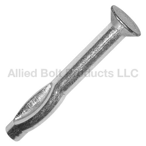 1/4" X 3" SPLIT DRIVE ANCHOR FLAT HEAD Allied Bolt Products LLC